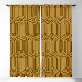Art Deco Arch Pattern XIII Blackout Curtain