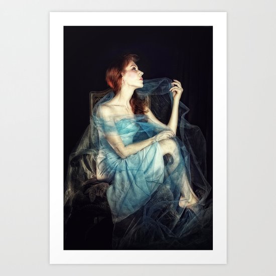 How the Moon Romances Art Print