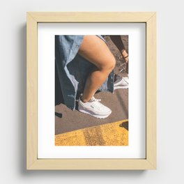 Yellow Recessed Framed Print