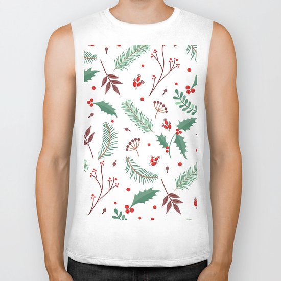 MERRY CHRISTMAS6 Biker Tank