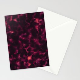 Tortoiseshell Purple Pink Classy Animal Print Pattern Stationery Card