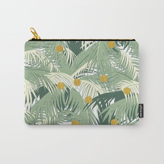 Palm + Gold #society6 #decor #buyart Carry-All Pouch
