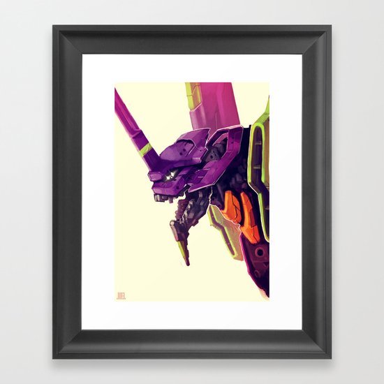Eva 01 Framed Art Print