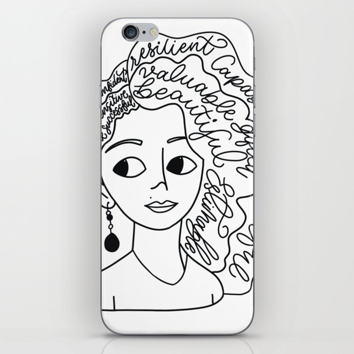 Woman - you are everything and more! iPhone Skin