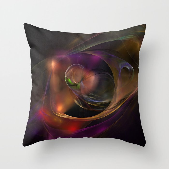 Color Of Music Throw Pillow