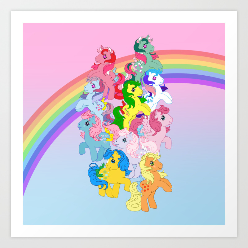 my little pony retro