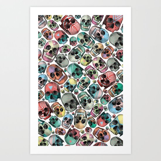 Skulls Art Print