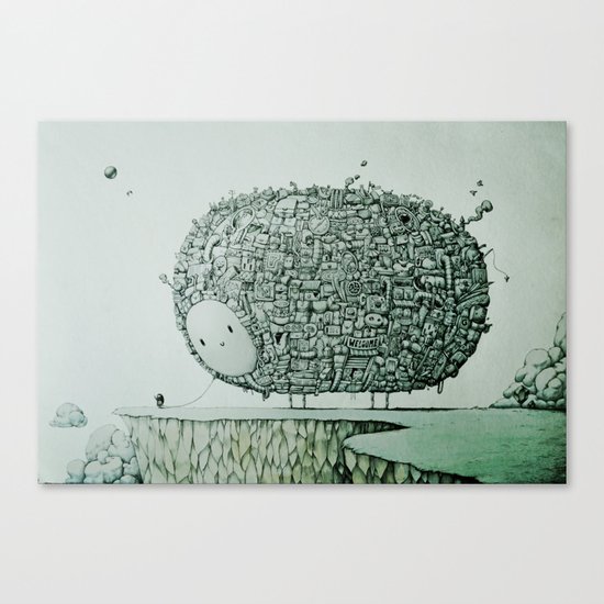 The Companion Canvas Print