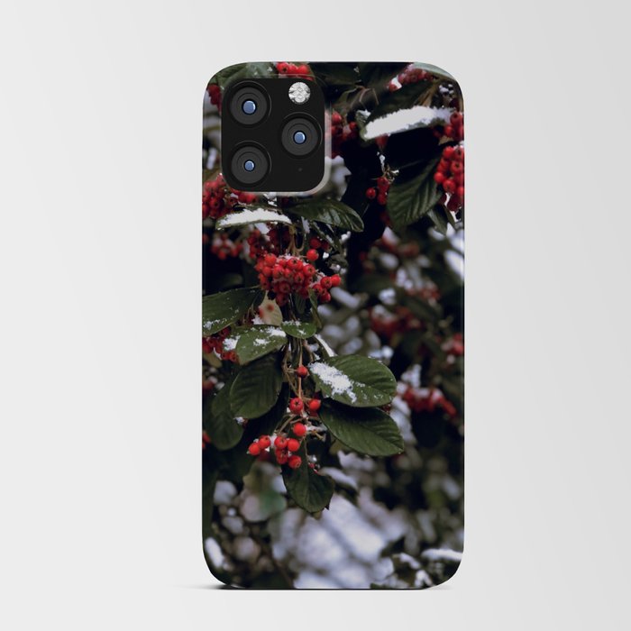 winterberries iPhone Card Case