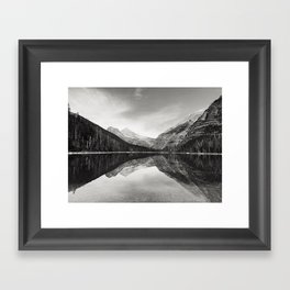 Avalanche Lake, Glacier National Park, Montana Framed Art Print