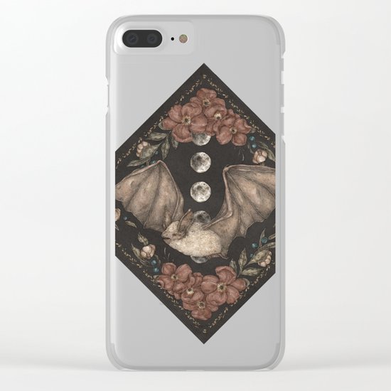 Bat Clear iPhone Case
