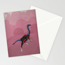 Nightcrawlimimus - Superhero Dinosaurs Series Stationery Cards