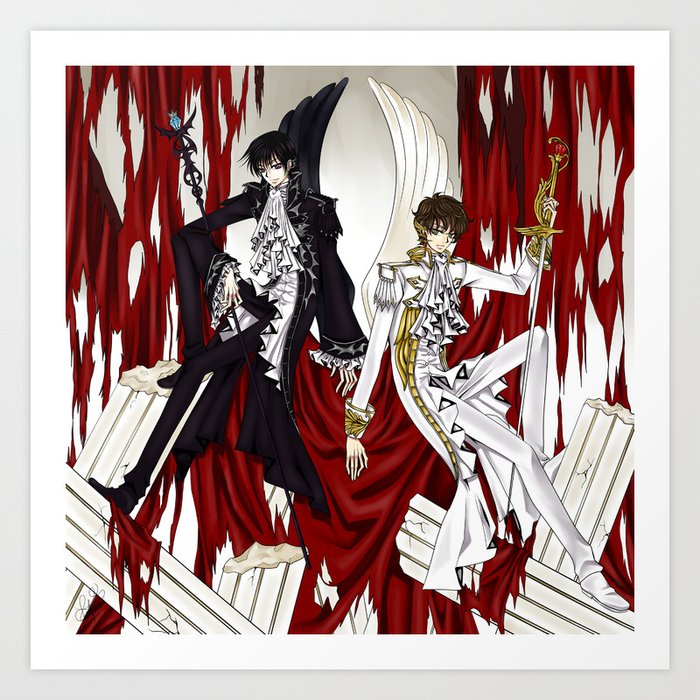 Code Geass Lelouch ' Poster, picture, metal print, paint by