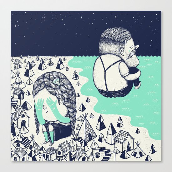 Departures Canvas Print