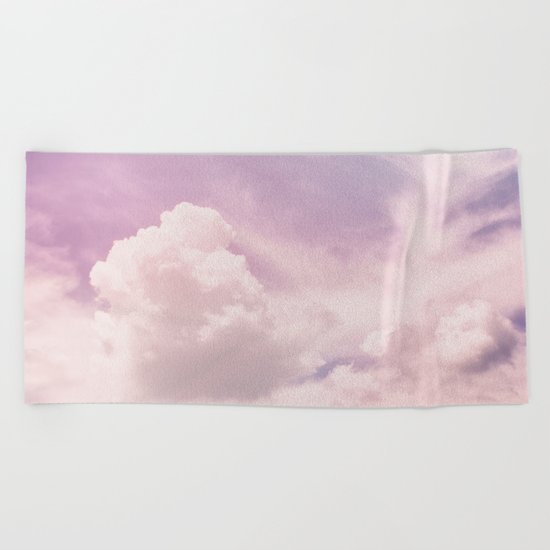 Upon The Clouds Beach Towel