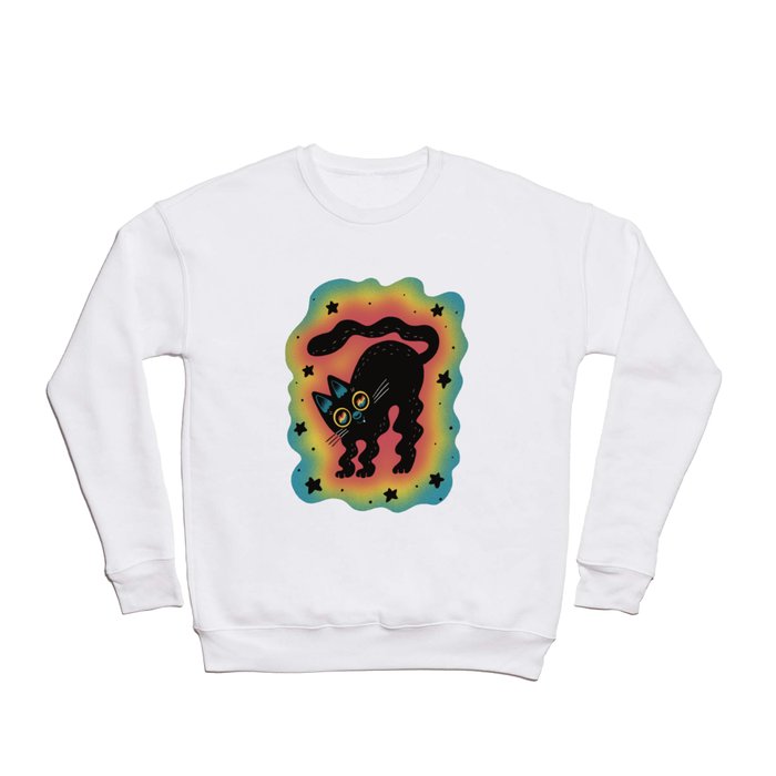 Wiggle Cat Crewneck Sweatshirt