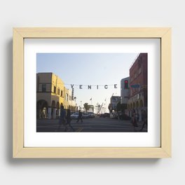 Venice, California Recessed Framed Print