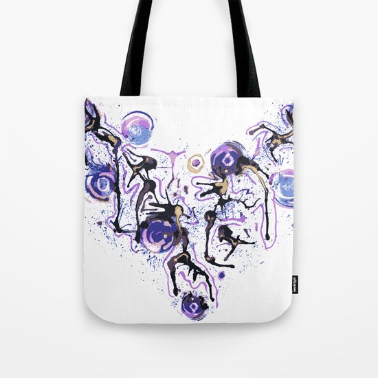 Watercolor Necklace Tote Bag