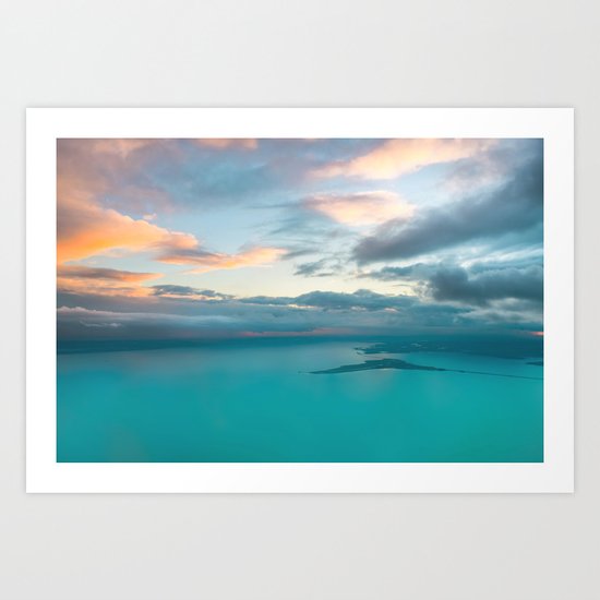 Sea and Sky Art Print