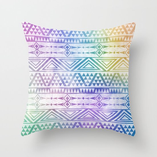 Tribal Voice Throw Pillow