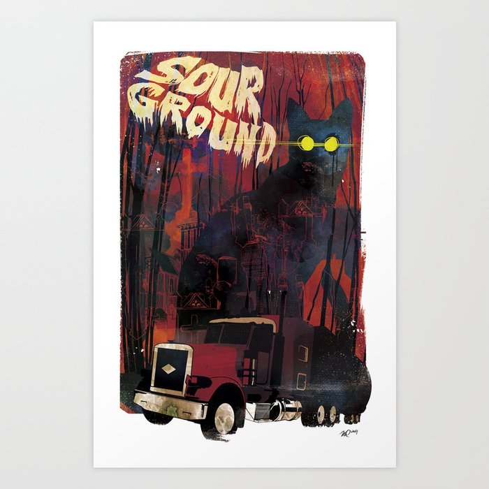 Sour Ground - Pet Sematary Tribute Art Print