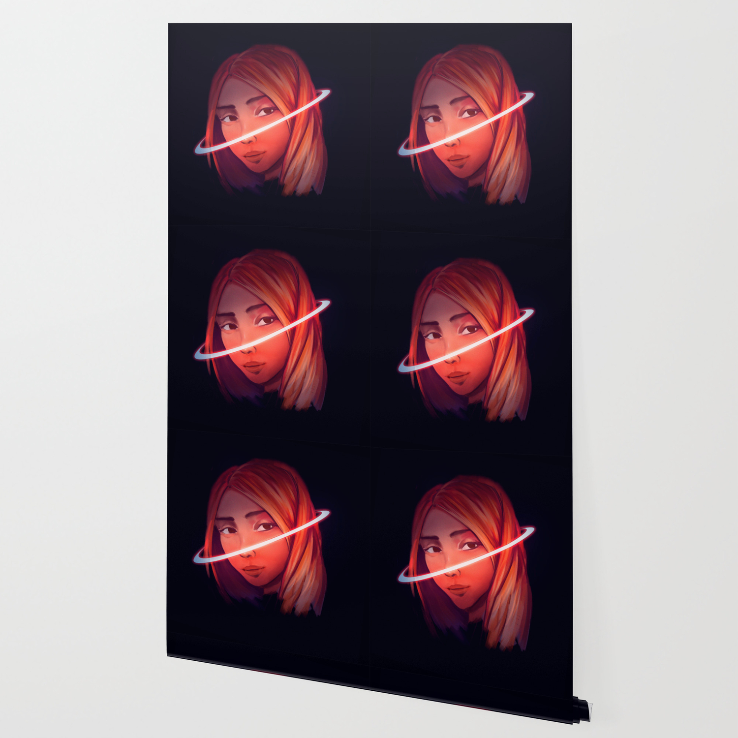 Kin Lip Loona Wallpaper By Estevrau Society6