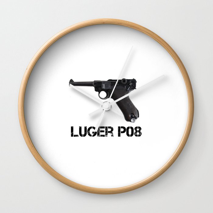 Luger P08 Parabellum Wall Clock