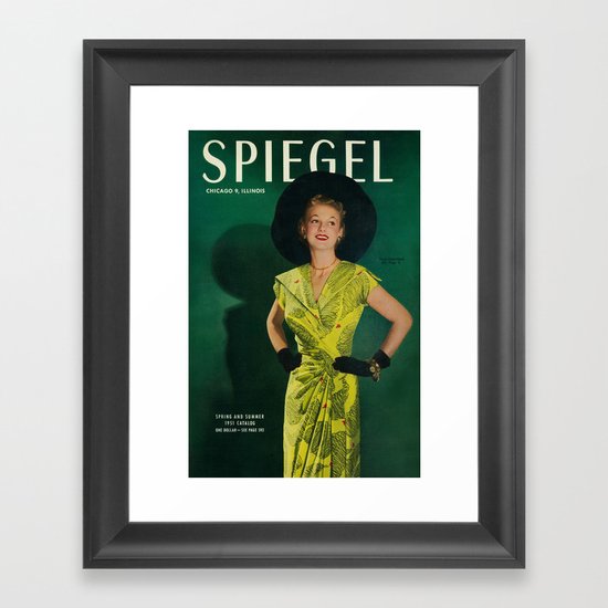 1951 Spring/Summer Catalog Cover Framed Art Print