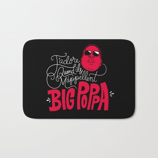 French Poppa 2.0 Bath Mat