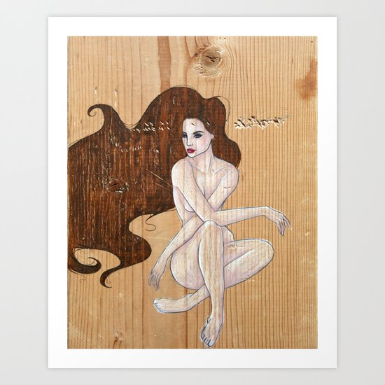 Seductress Art Print