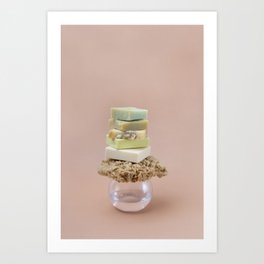 Soap collection Art Print