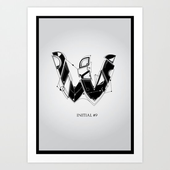 W. Art Print