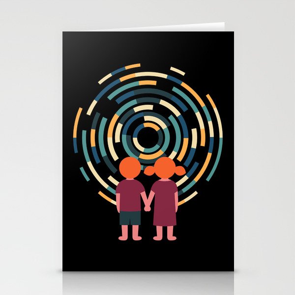 Time Travel Stationery Cards