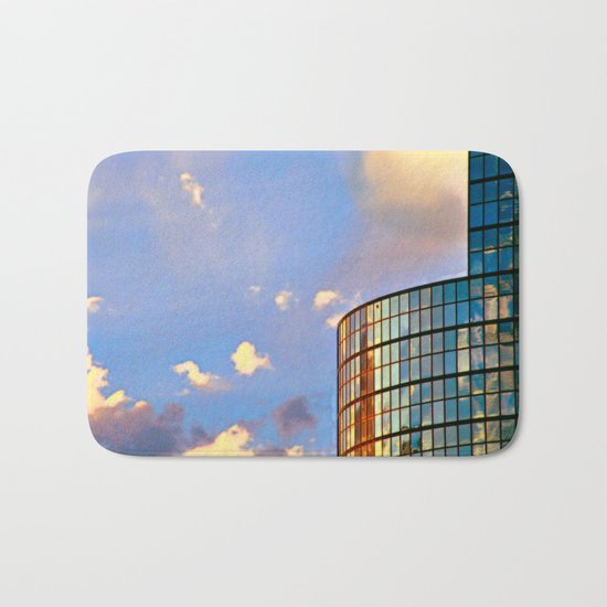 Minimalist Skyline Bath Mat