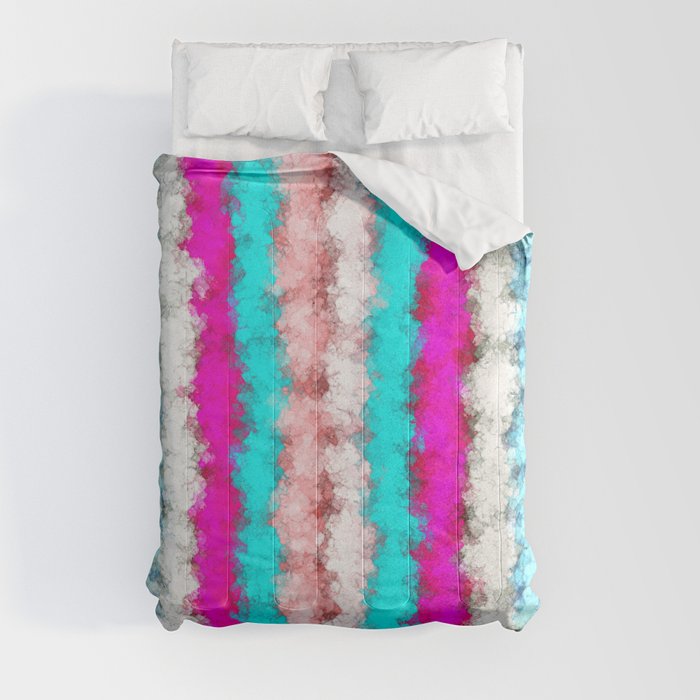 Colored clouds Comforter