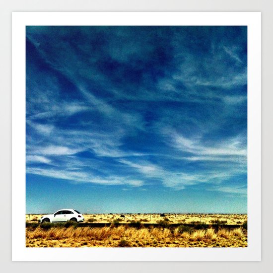 The Drive. Art Print