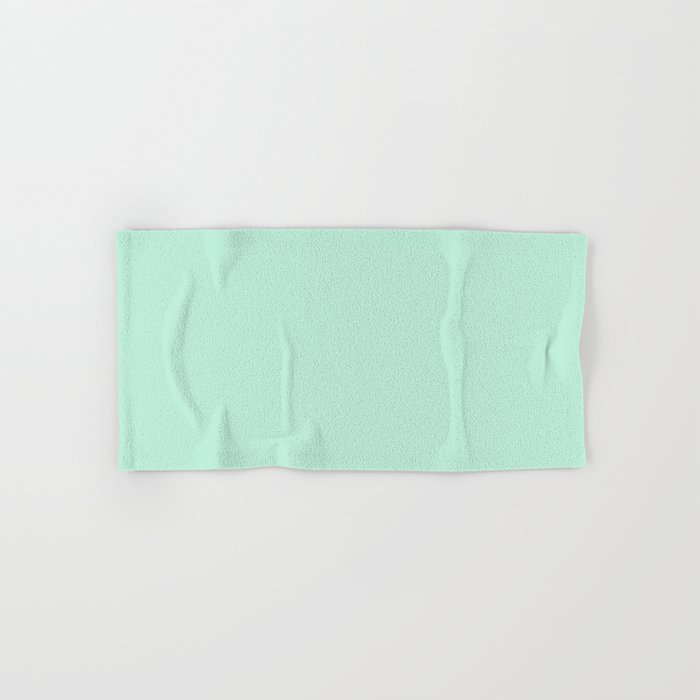 Mint green hand towels deals