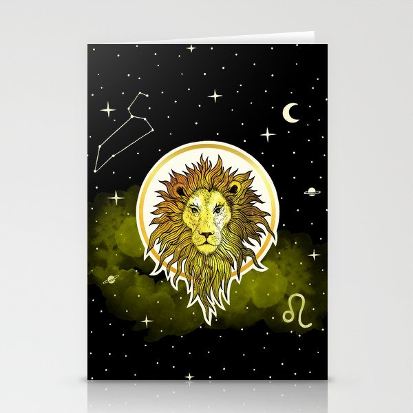Leo [Zodiac Signs] Stationery Cards