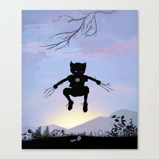 Wolverine Kid Canvas Print