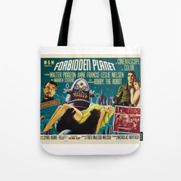 Forbidden Planet Poster  Tote Bag