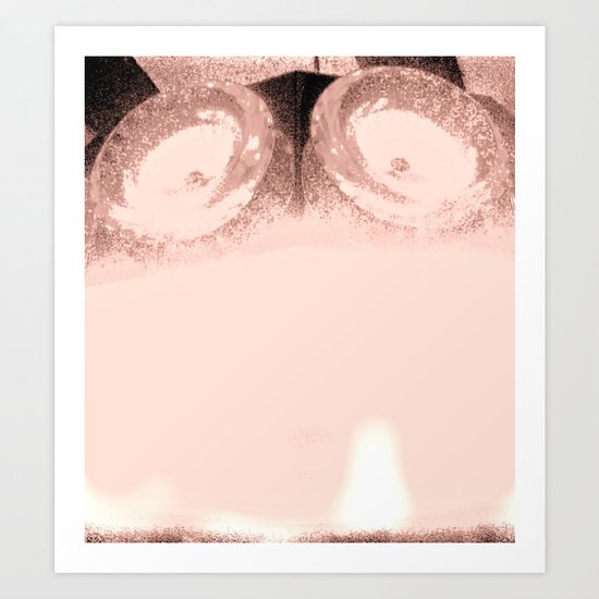 tall eyes Art Print