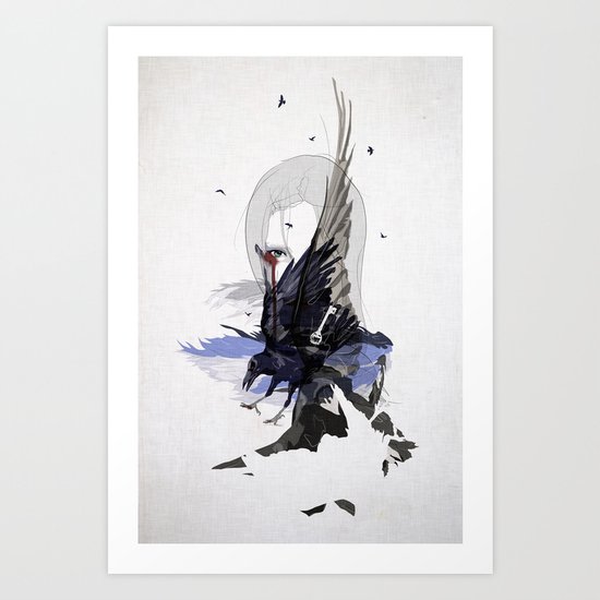 CROWS Art Print