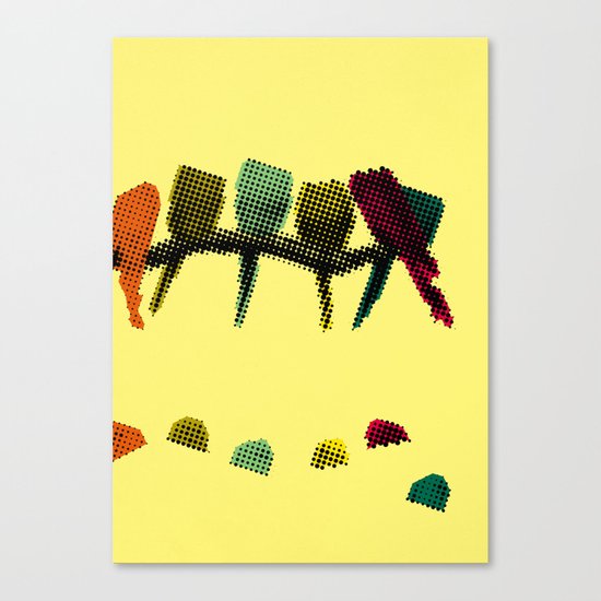 Sudden death Canvas Print