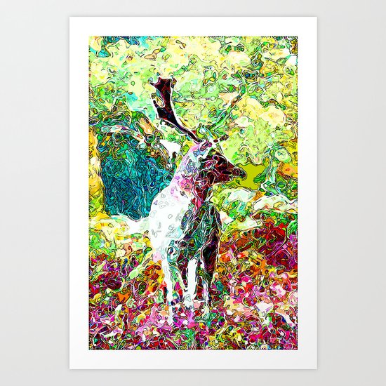 Dream Stag Art Print