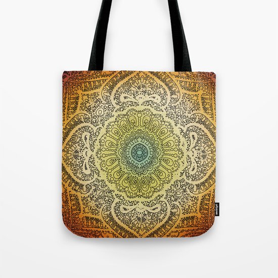 Bohemian Lace Tote Bag