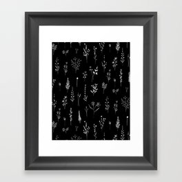 framed prints society6 wildflowers