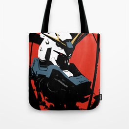 Gundam Rx-93 headbust Tote Bag
