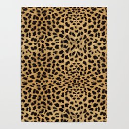 Cheetah Print Poster