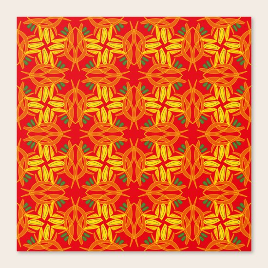 red gold Canvas Print