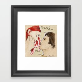 Eternal Sunshine of the Spotless Mind Framed Art Print